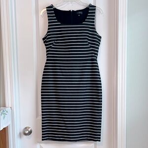 ⚡️ 3 for $30 ⚡️ The Limited Black and White Striped Sheath Dress